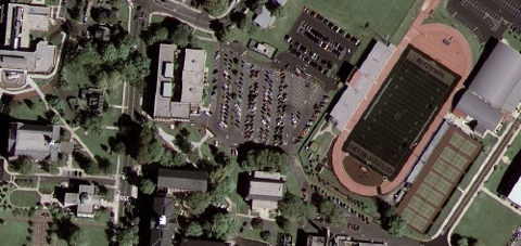 GeoEye-1 Kutztown Image
