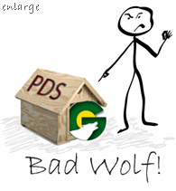 Bad-Grey-Wolf-go-to-the-doghouse