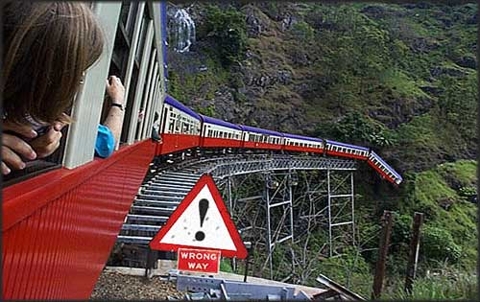 USA Stock Train Crash