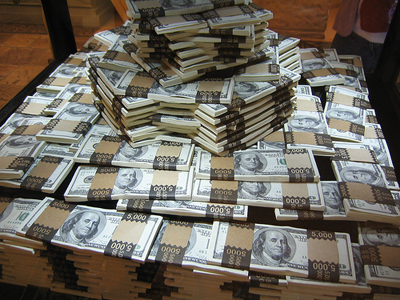 Piles of Cash!