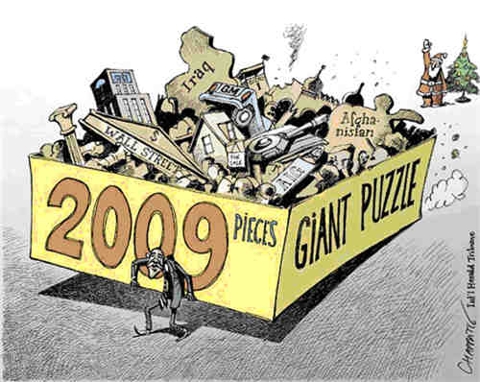 Obama To Pick Up The Pieces