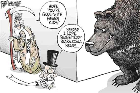 Stock Market Bears Waiting To Get Stuck Into 2009