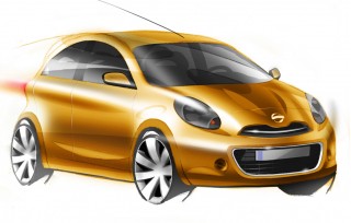 Nissan global minicar preview sketch