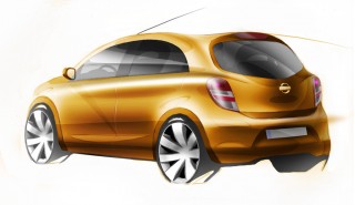 Nissan global minicar preview sketch