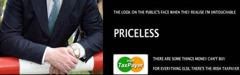 Irish Taxpayer - Priceless