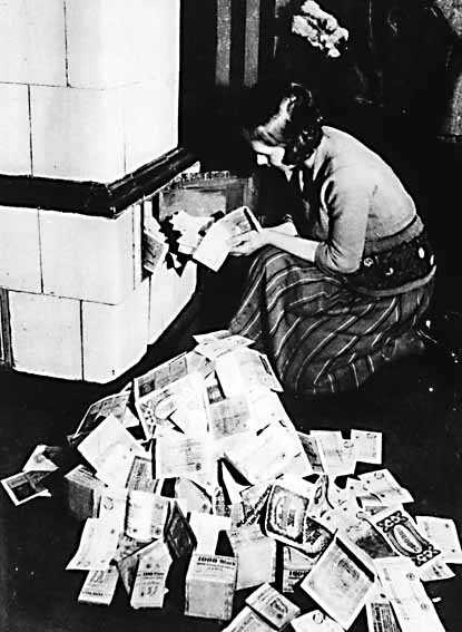 Geman inflation - pre WWII