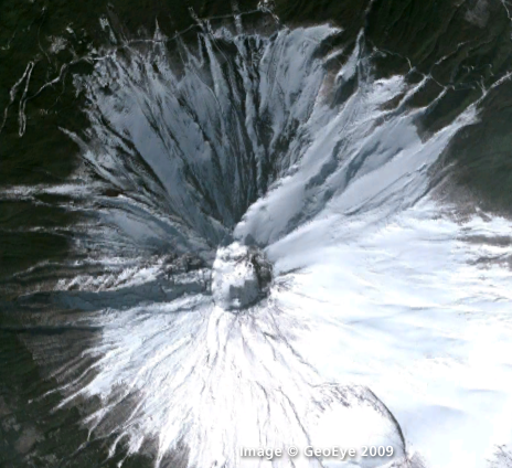 Google Earth Mount Fuji