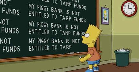 My Piggy Bank Is Not Entitled To TARP Funds
