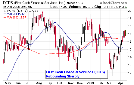First Cash Financial Services, Inc. (<a href='http://seekingalpha.com/symbol/fcfs' title='More opinion and analysis of FCFS'>FCFS</a>)