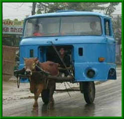 Blue Van