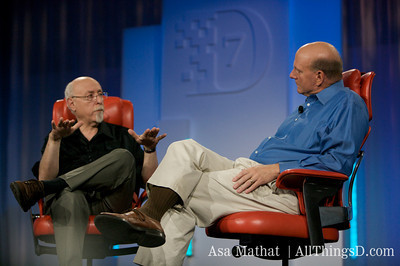 Steve Ballmer at D7