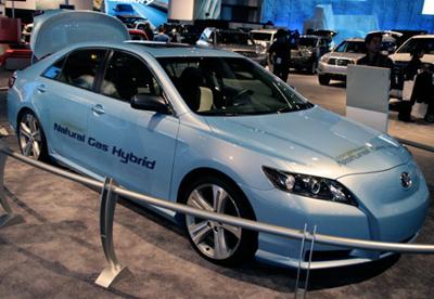 The Toyota Camry Electric/Nat Gas Hybrid Concept Car