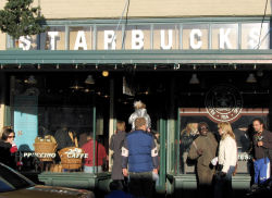 The First Starbucks, At Pike Place Market in Seattle
