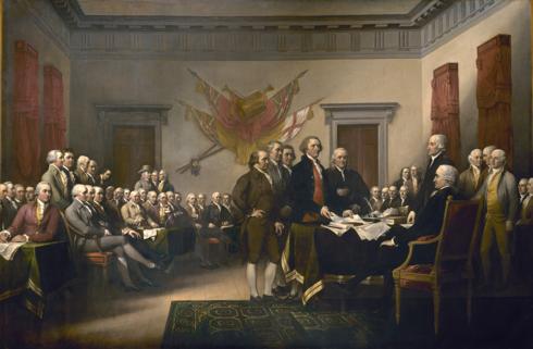 Declaration of Independence by John Trumbull, 1817