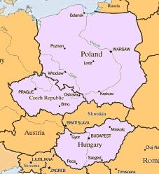 Eastern Europe Map