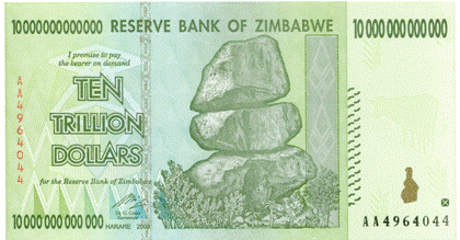 An example of what ineffective monetary policy can lead to