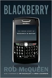 BlackBerry by Rod McQueen: Book Cover