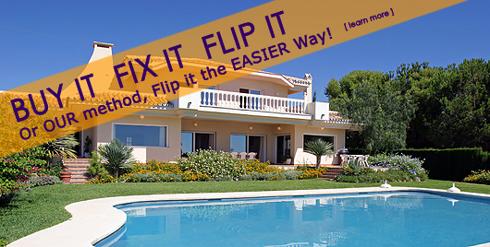 foreclosure property investment image flipping