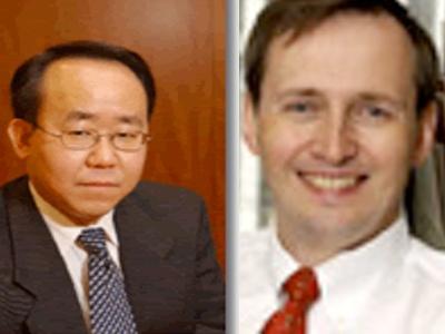 5. John Chisholm (pictured right), Ronald Frashure, Charles Wang (pictured left), Harindra de Silva, and more.