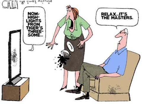Tiger Woods Threesome