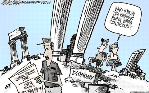 Greece in ruins
