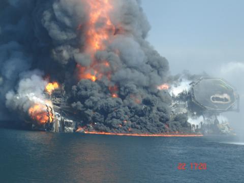 bp oil rig