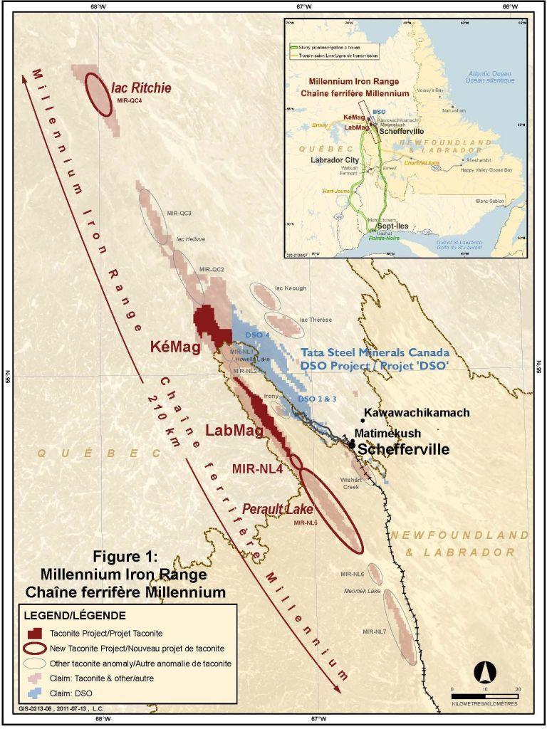 Mesabi Range Map