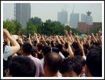 Citizens Protest in Dalian