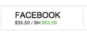 Facebook $84B