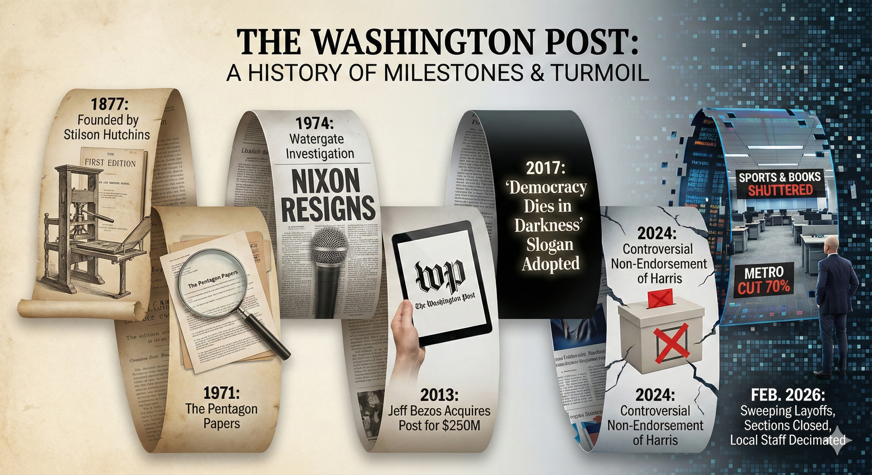 Newsroom workforce to be hit in Washington Post's latest layoffs (AMZN ...