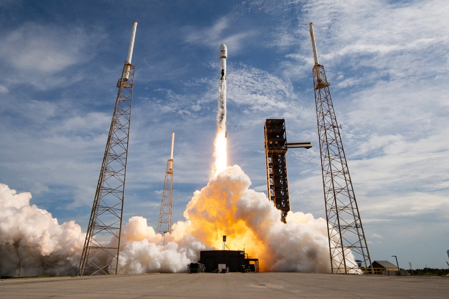 SES and Boeing successfully launched two satellites aboard a SpaceX Falcon 9 rocket on Tuesday. 