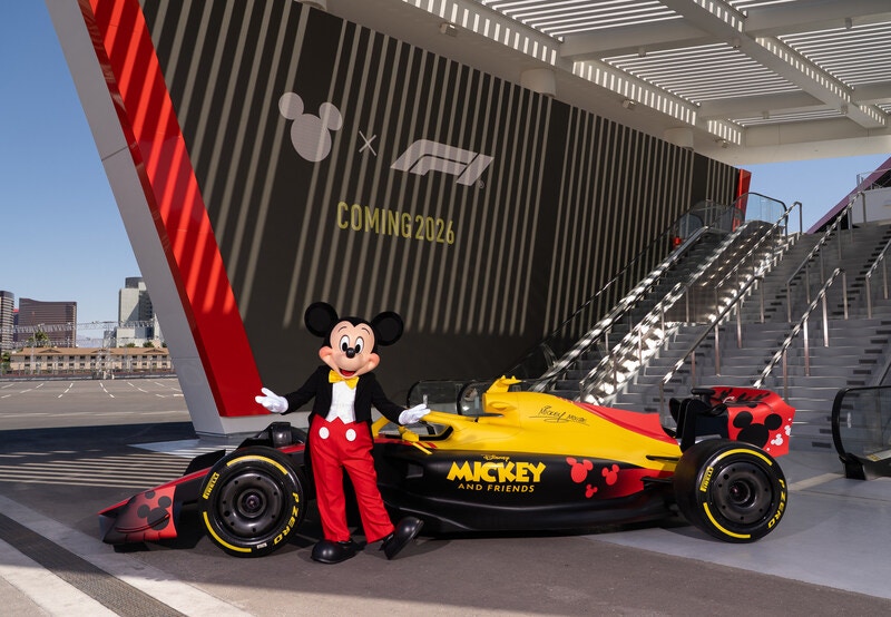 Disney, Formula 1