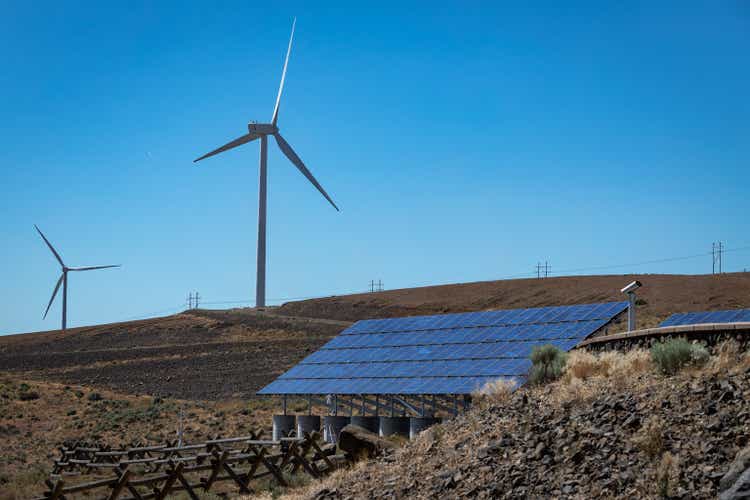 Wind Turbines at Wild Horse Wind and Solar Energy Center