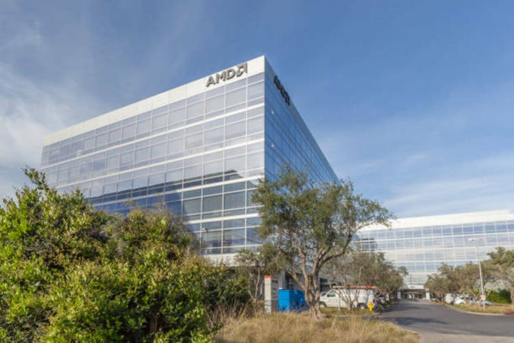 AMD headquarters in Silicon Valley.