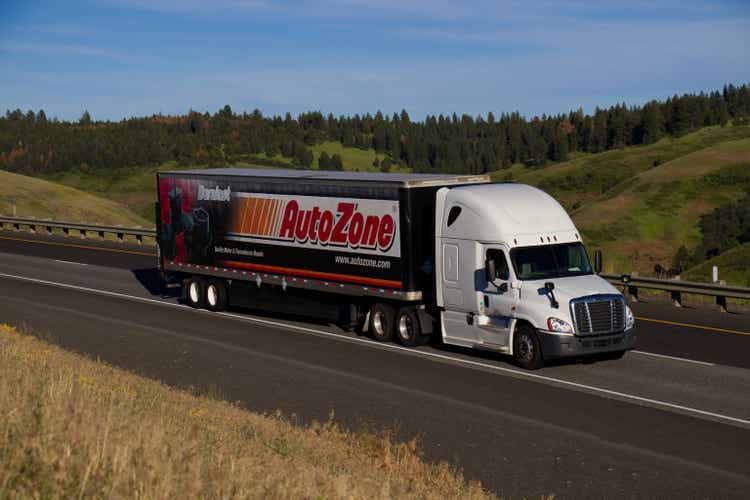 "Autozone" Semi-Truck