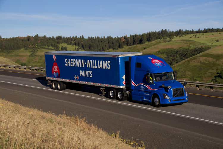 Sherwin-Williams Semi-Truck