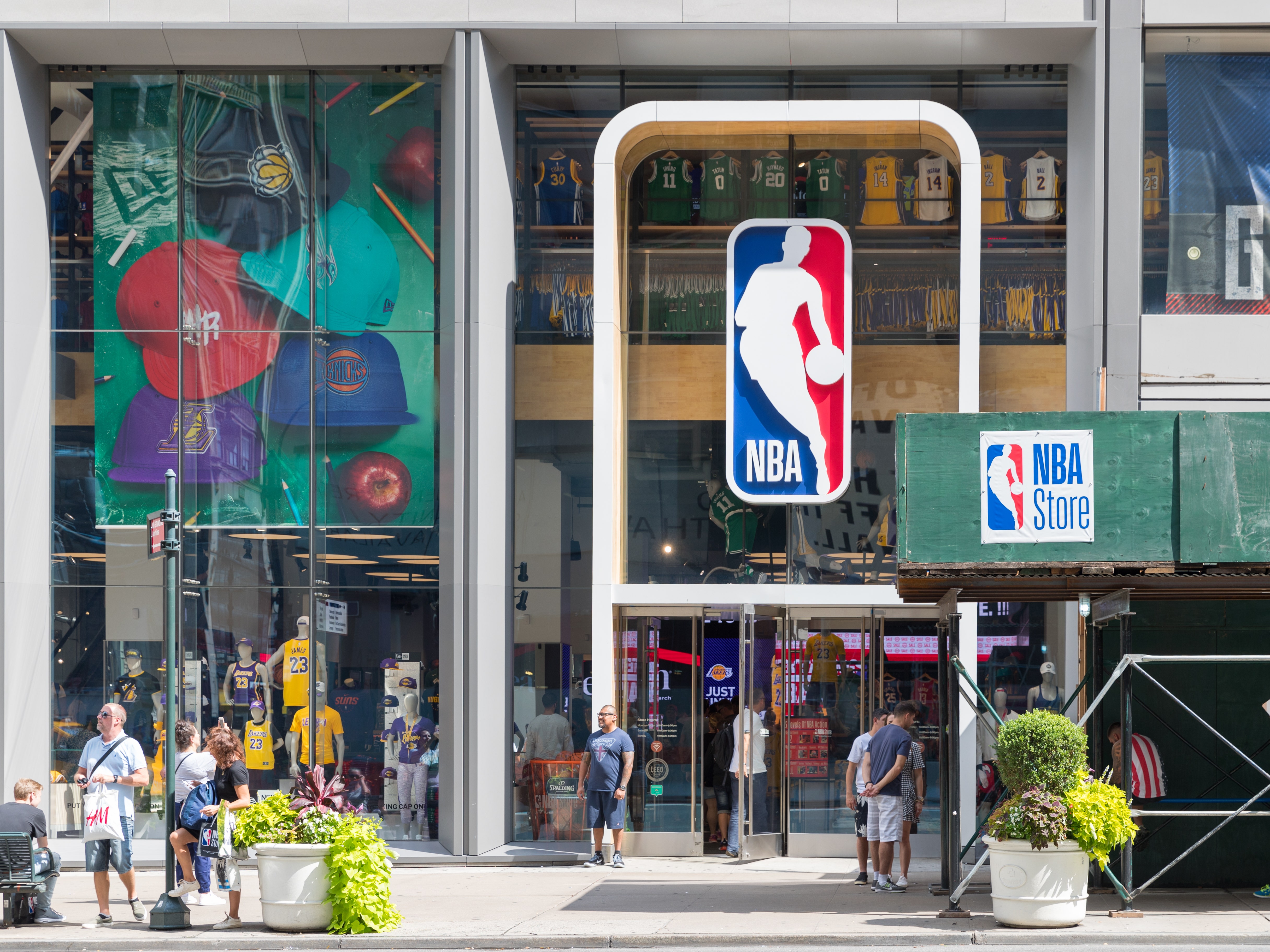 NBA Store Storefront