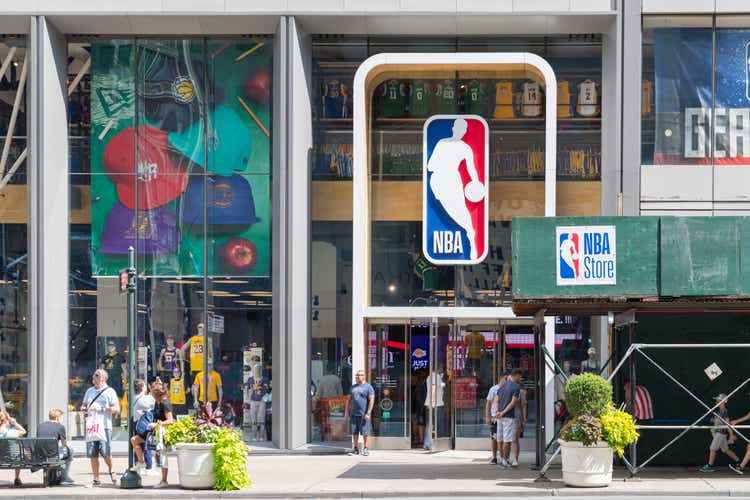 NBA Store  New City NY