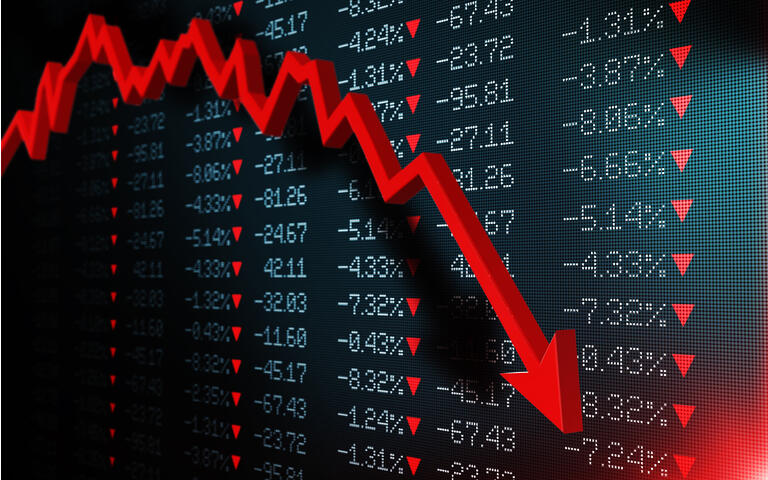 Stock Exchange Market Is Crashing