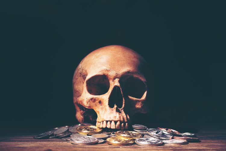 Apple: Dead Money For Up To 4 Years - Seeking Alpha Halloween and business concept with money