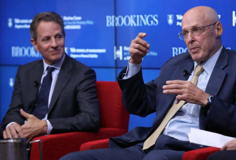 Former Federal Reserve Board Chairmans Bernanke, Paulson, And Geithner Discuss The Global Financial Crisis Of 10 Years Ago