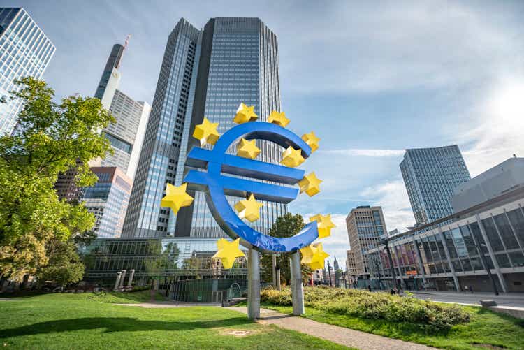 European Central Bank in Frankfurt