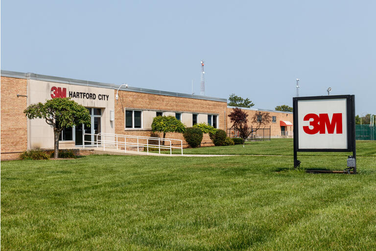 3M tape manufacturing facility. This plant is part of the Industrial, Adhesives and Tape Division IV