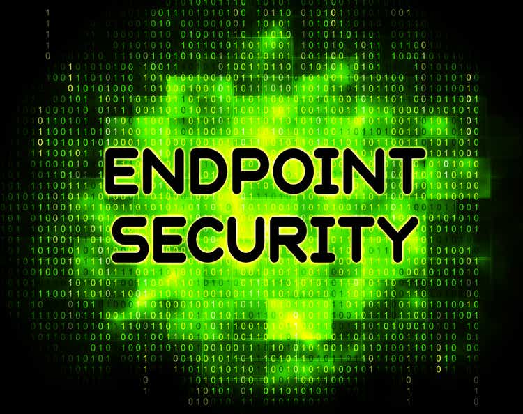 Endpoint Security Safe System Protection 2d Illustration