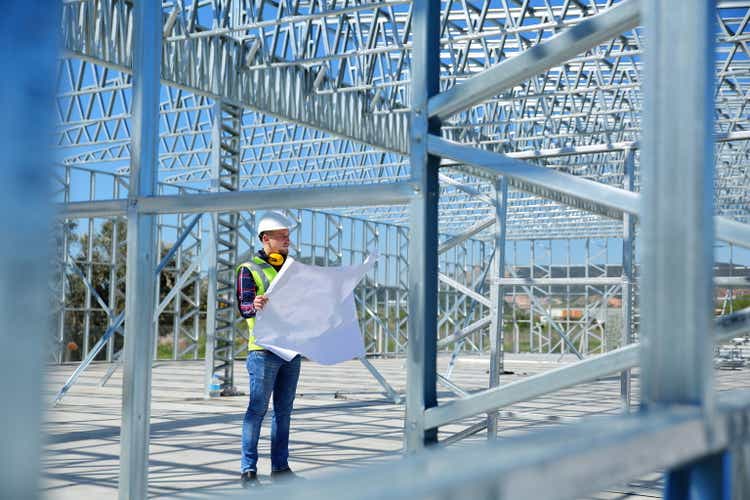 Engineer At Construction Site