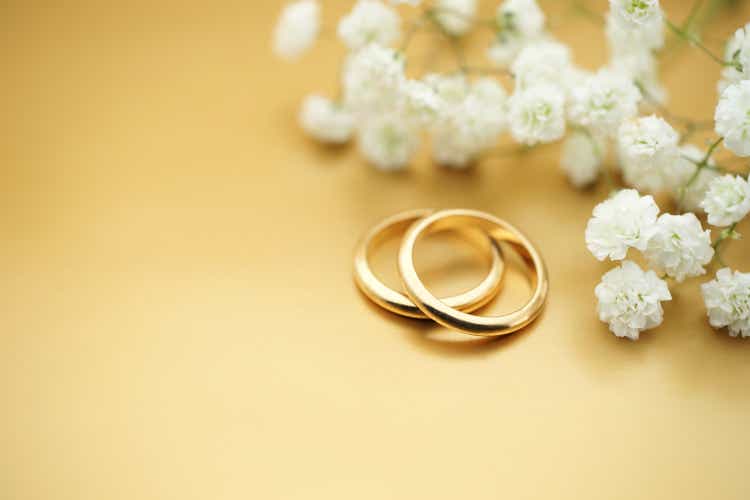 Stock Photo Gold Wedding Rings