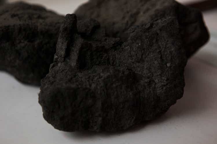 Coke made from coal for steel production