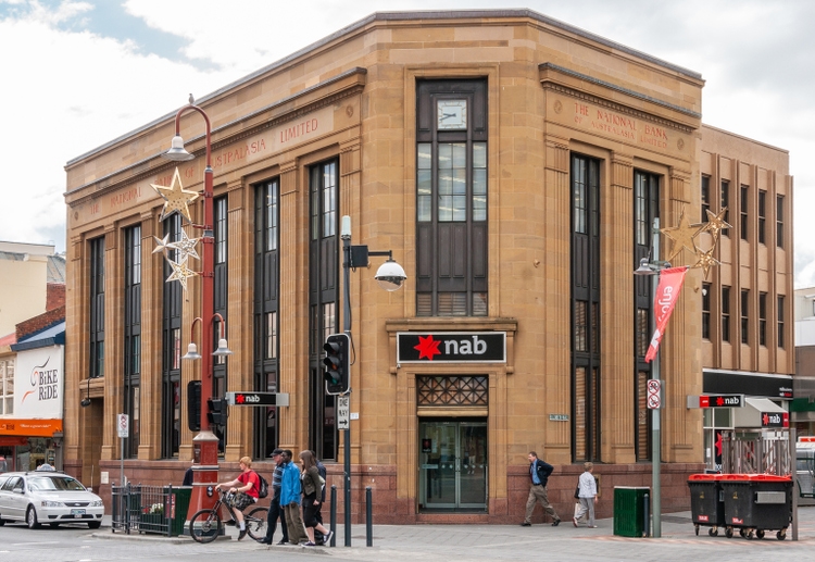 National Australasia Bank building, Hobart Australia.