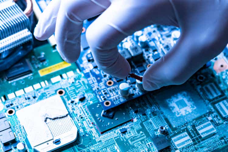 manufacture of the new modern micro electronic technology computer boards f