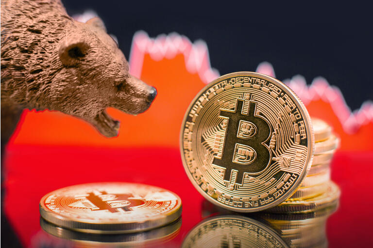 Bitcoin bearish price crash